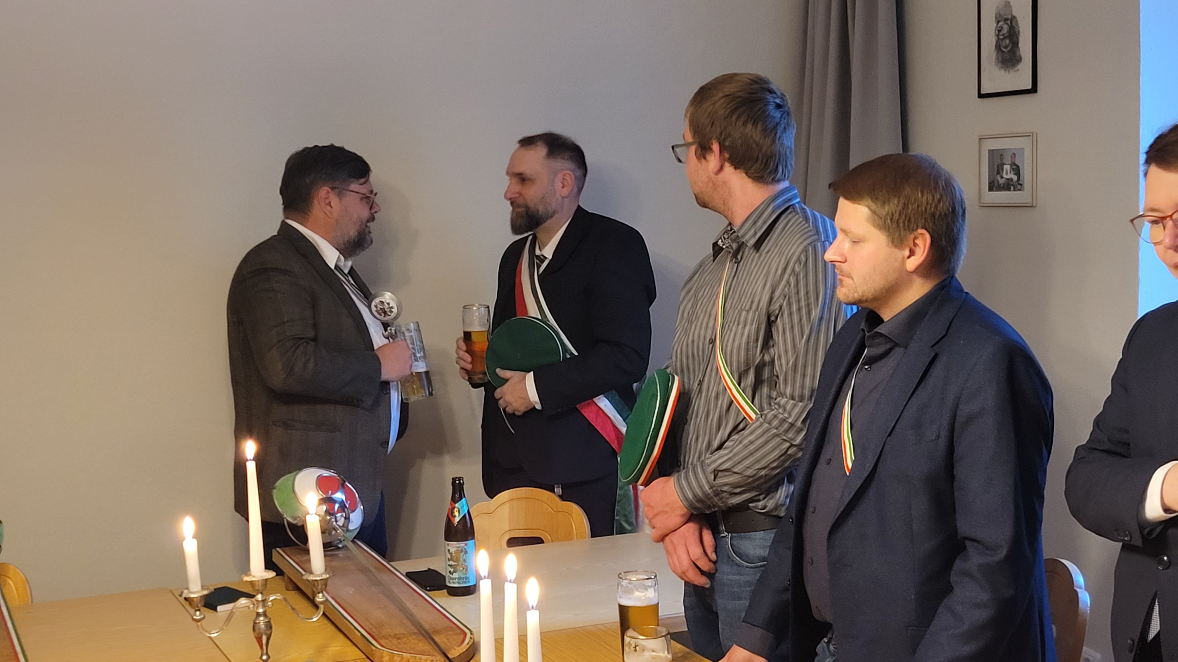 Übergabekneipe der Vorstände