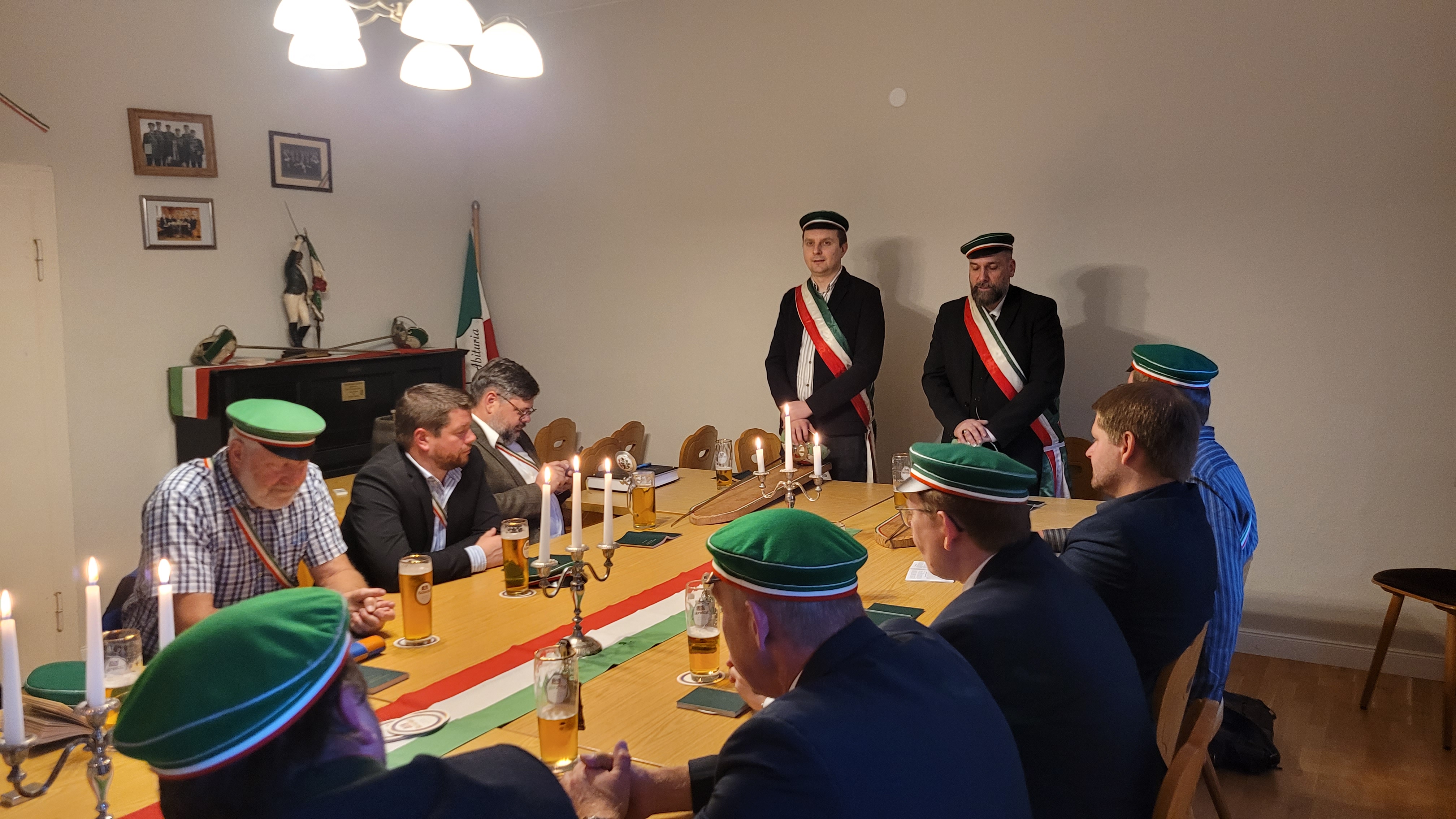Übergabekneipe der Vorstände