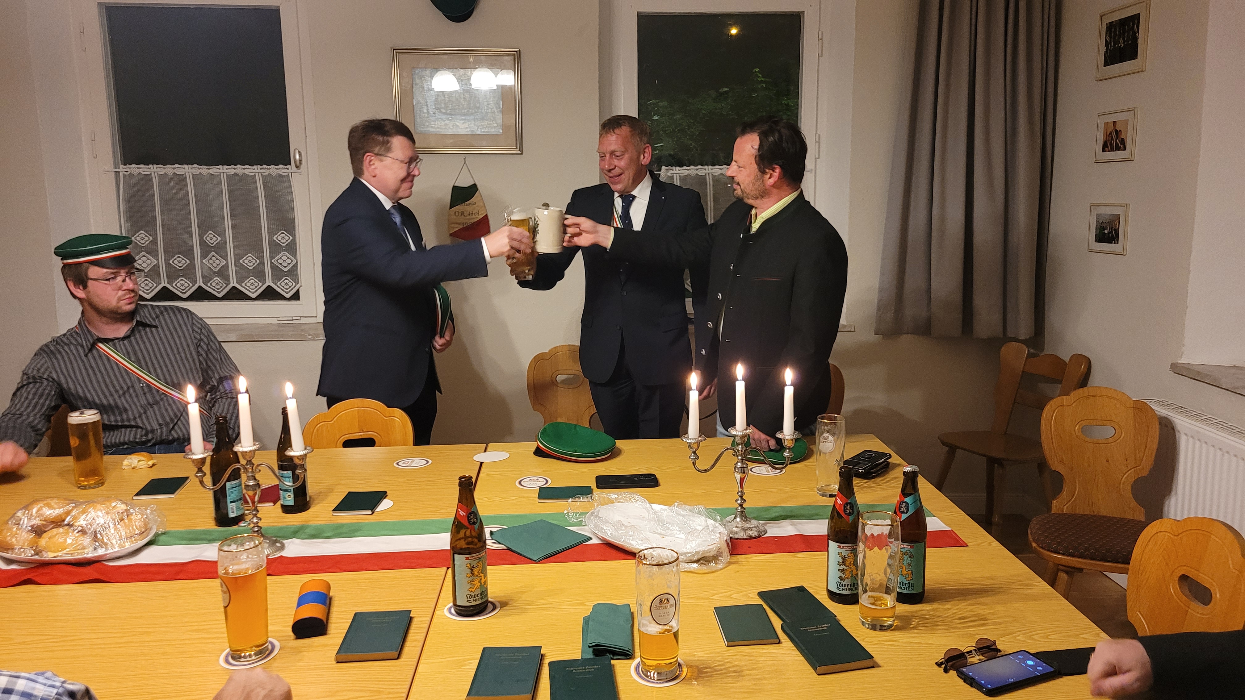 Übergabekneipe der Vorstände